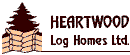 Heartwood Log Homes logo